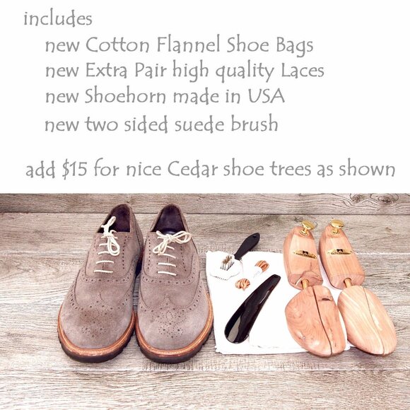 $450 Nordstrom TO BOOT NEW YORK 11.5 M Italian Suede Oxford * add $15 new Trees main image 11